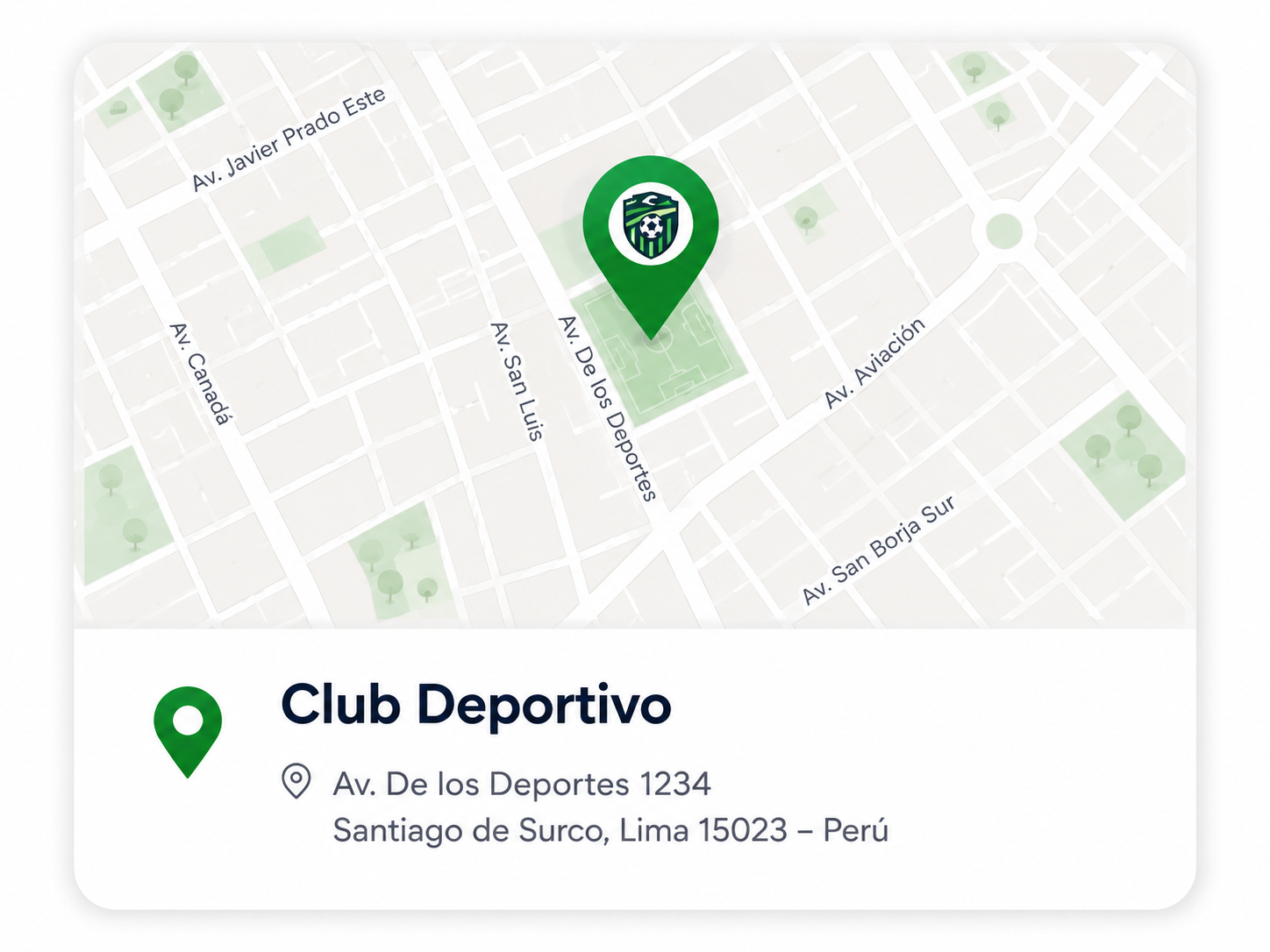 Ubicaci&oacute;n de Montes Country Club
