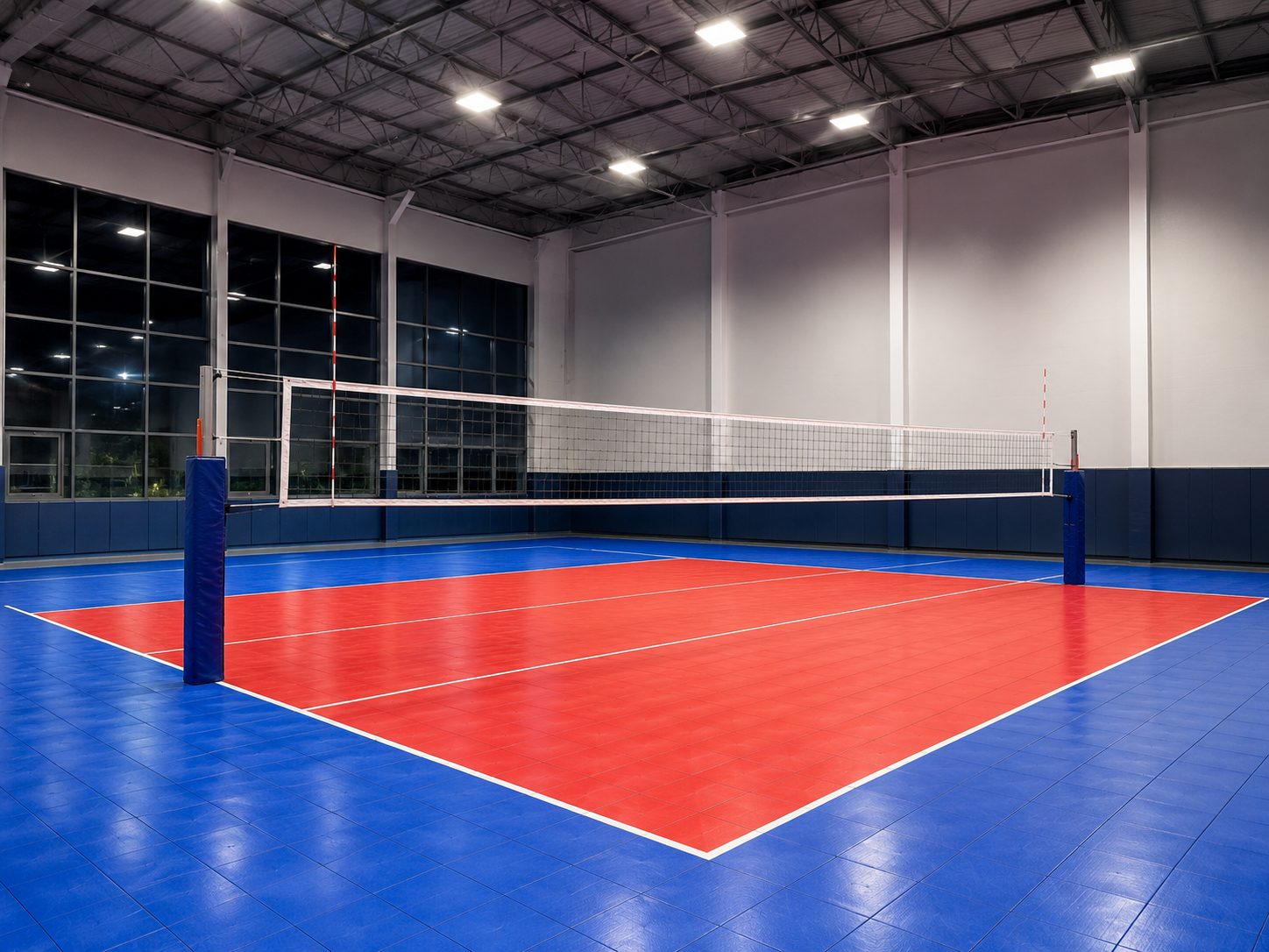 Cancha de v&oacute;ley secundaria